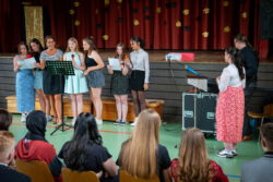 Musikalische Einlage der Schüler/innen