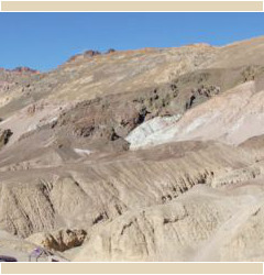 Bunte Berge am Death Valley Berge am Death Valley