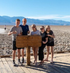 Death Valley - Badwater - 85m unter 0 Death Valley - Badwater