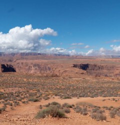 Horsesshoe Bend - doch eigentlich unscheinbar Horsesshoe Bend