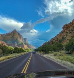 Kurz vor dem Zion Park Kurz vor dem Zion Park