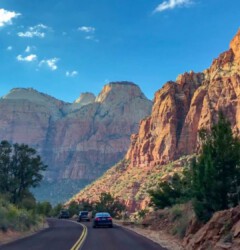 Zion NP - die ersten Blicke Zion NP